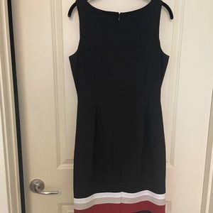 White House Black Market: black sheath dress